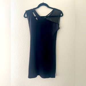 David Lerner black stretch dress